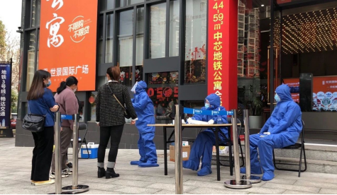 责任房企，科学防疫！世景国际广场项目组织全体员工进行新型冠状病毒核酸检测